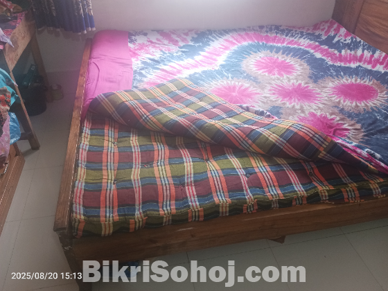 চিটাগাং সেগুন কাঠের খাট